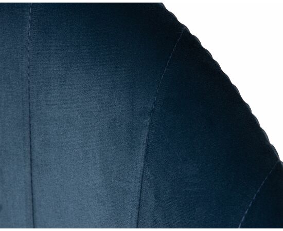Кресло дизайнерское DOBRIN EDISON, синий велюр (1922-20), Вариант: синий велюр (1922-20), изображение 8 | Интернет магазин мебели и декора LifeDekor