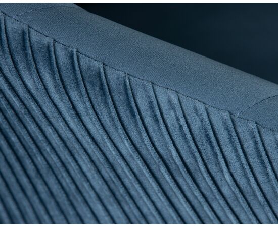 Кресло дизайнерское DOBRIN EDISON, синий велюр (1922-20), Вариант: синий велюр (1922-20), изображение 9 | Интернет магазин мебели и декора LifeDekor