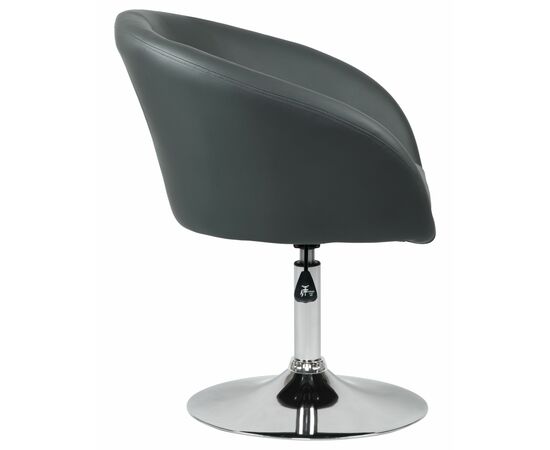 Кресло дизайнерское DOBRIN EDISON, серый, Вариант: серый, изображение 2 | Интернет магазин мебели и декора LifeDekor