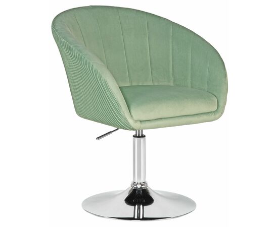 Кресло дизайнерское DOBRIN EDISON, мятный велюр (1922-8), Вариант: мятный велюр (1922-8) | Интернет магазин мебели и декора LifeDekor