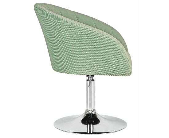 Кресло дизайнерское DOBRIN EDISON, мятный велюр (1922-8), Вариант: мятный велюр (1922-8), изображение 3 | Интернет магазин мебели и декора LifeDekor