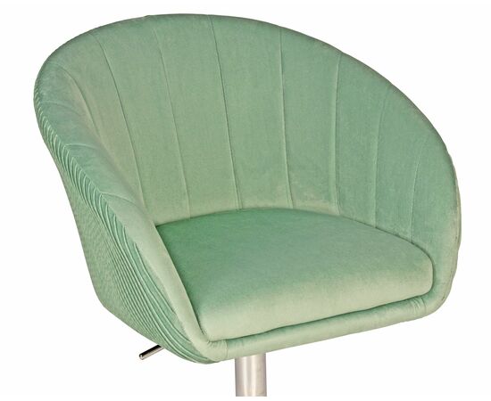 Кресло дизайнерское DOBRIN EDISON, мятный велюр (1922-8), Вариант: мятный велюр (1922-8), изображение 9 | Интернет магазин мебели и декора LifeDekor