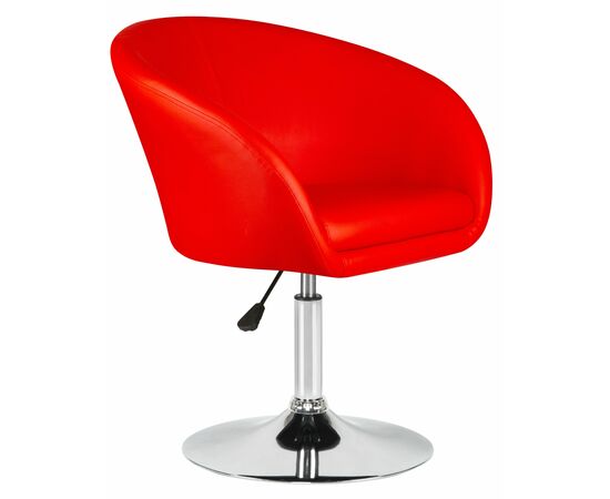 Кресло дизайнерское DOBRIN EDISON, красный, Вариант: красный, изображение 2 | Интернет магазин мебели и декора LifeDekor