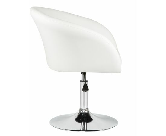 Кресло дизайнерское DOBRIN EDISON, белый, Вариант: белый, изображение 3 | Интернет магазин мебели и декора LifeDekor