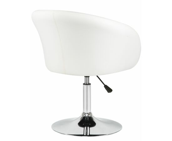 Кресло дизайнерское DOBRIN EDISON, белый, Вариант: белый, изображение 4 | Интернет магазин мебели и декора LifeDekor