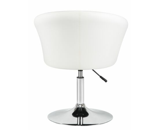 Кресло дизайнерское DOBRIN EDISON, белый, Вариант: белый, изображение 5 | Интернет магазин мебели и декора LifeDekor