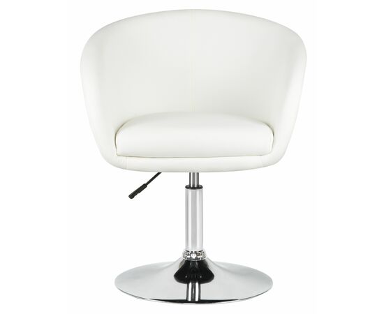 Кресло дизайнерское DOBRIN EDISON, белый, Вариант: белый, изображение 6 | Интернет магазин мебели и декора LifeDekor