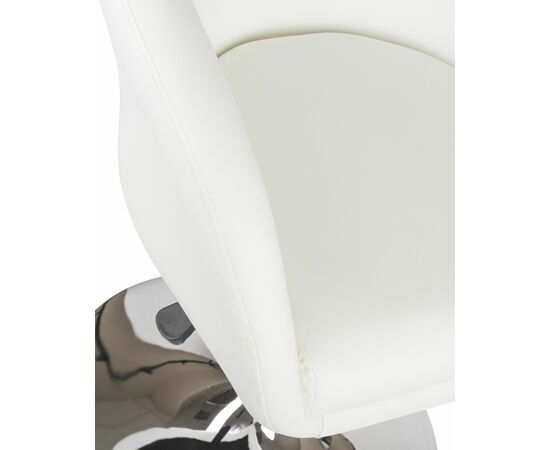 Кресло дизайнерское DOBRIN EDISON, белый, Вариант: белый, изображение 7 | Интернет магазин мебели и декора LifeDekor