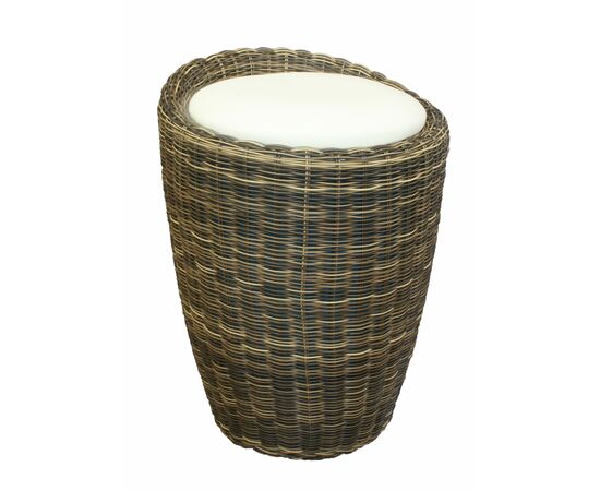 Табурет с местом для хранения LM-1100Rattan, кремовый, Вариант: кремовый | Интернет магазин мебели и декора LifeDekor