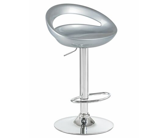 Стул барный DOBRIN DISCO, серебряный, Вариант: серебряный, изображение 13 | Интернет магазин мебели и декора LifeDekor