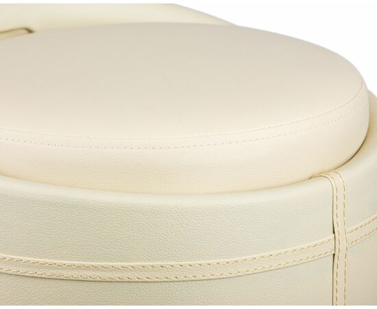 Табурет с местом для хранения LM-1100HPVC, кремовый, Вариант: кремовый, изображение 7 | Интернет магазин мебели и декора LifeDekor