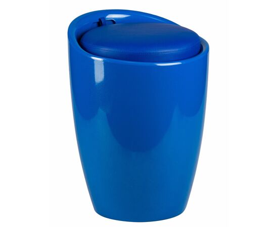 Табурет с местом для хранения LM-1100, голубой, Вариант: голубой | Интернет магазин мебели и декора LifeDekor