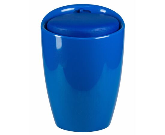 Табурет с местом для хранения LM-1100, голубой, Вариант: голубой, изображение 6 | Интернет магазин мебели и декора LifeDekor