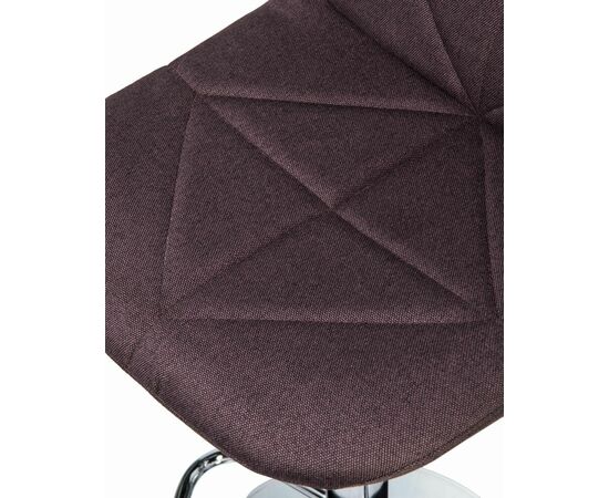 Стул барный DOBRIN DINA, коричневый, Вариант: коричневый, изображение 6 | Интернет магазин мебели и декора LifeDekor