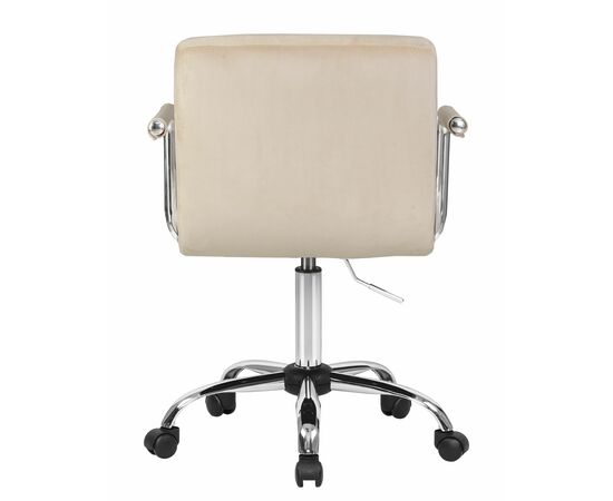 Офисное кресло для персонала DOBRIN TERRY, бежевый велюр (MJ9-10), Вариант: бежевый велюр (MJ9-10), изображение 5 | Интернет магазин мебели и декора LifeDekor