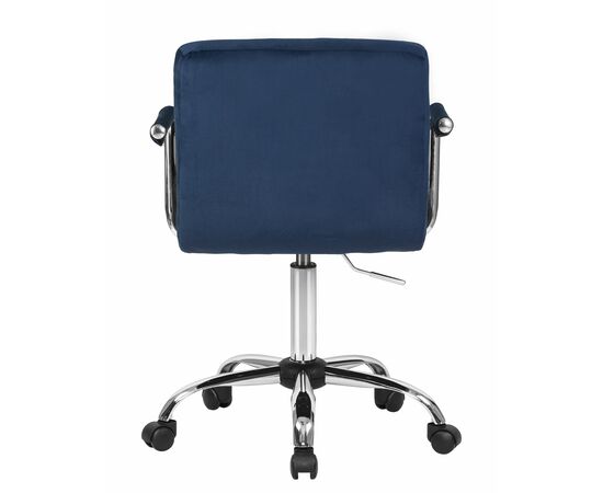 Офисное кресло для персонала DOBRIN TERRY, синий велюр (MJ9-117), Вариант: синий велюр (MJ9-117), изображение 5 | Интернет магазин мебели и декора LifeDekor