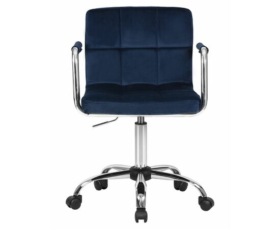 Офисное кресло для персонала DOBRIN TERRY, синий велюр (MJ9-117), Вариант: синий велюр (MJ9-117), изображение 6 | Интернет магазин мебели и декора LifeDekor