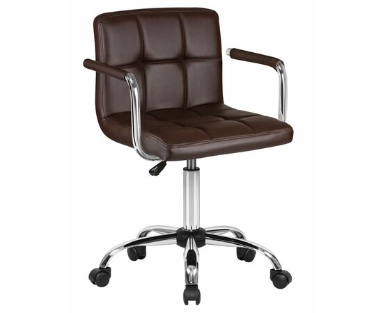 Офисное кресло для персонала DOBRIN TERRY, коричневый, Вариант: коричневый | Интернет магазин мебели и декора LifeDekor