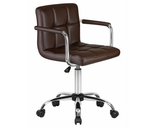 Офисное кресло для персонала DOBRIN TERRY, коричневый, Вариант: коричневый, изображение 2 | Интернет магазин мебели и декора LifeDekor