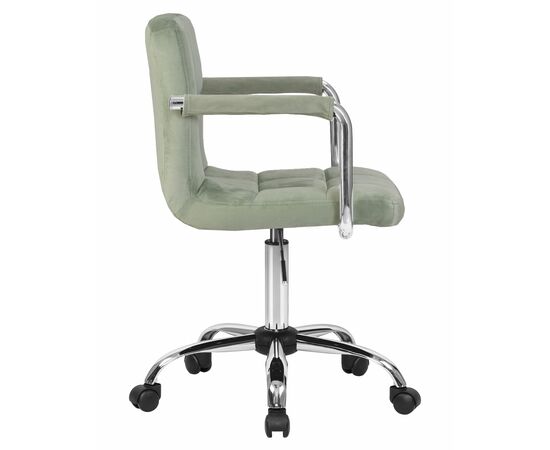 Офисное кресло для персонала DOBRIN TERRY, мятный велюр (MJ9-87), Вариант: мятный велюр (MJ9-87), изображение 3 | Интернет магазин мебели и декора LifeDekor