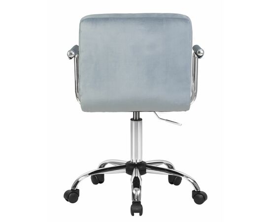 Офисное кресло для персонала DOBRIN TERRY, пудрово-голубой велюр (MJ9-74), Вариант: пудрово-голубой велюр (MJ9-74), изображение 5 | Интернет магазин мебели и декора LifeDekor