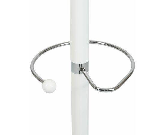 Вешалка напольная DOBRIN BONNY, белый мрамор, белый, Вариант: белый мрамор, белый, изображение 4 | Интернет магазин мебели и декора LifeDekor