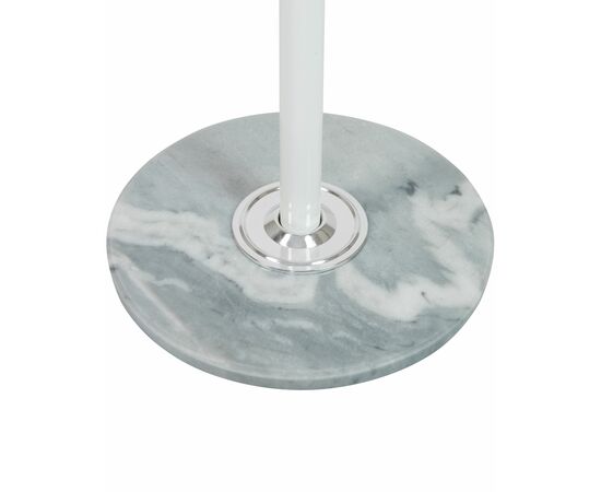 Вешалка напольная DOBRIN BONNY, белый мрамор, белый, Вариант: белый мрамор, белый, изображение 5 | Интернет магазин мебели и декора LifeDekor