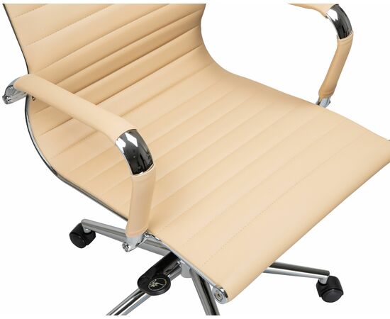 Офисное кресло для руководителей DOBRIN CLARK, бежевый, Вариант: бежевый, изображение 9 | Интернет магазин мебели и декора LifeDekor