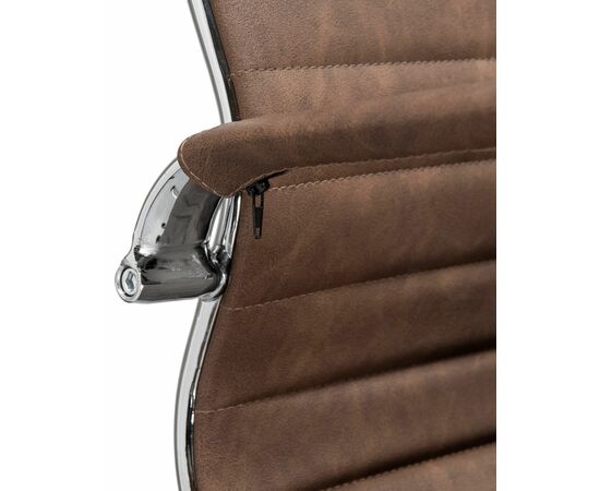 Офисное кресло для руководителей DOBRIN CLARK, коричневый лофт №320, Вариант: коричневый лофт №320, изображение 11 | Интернет магазин мебели и декора LifeDekor
