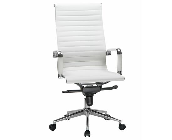 Офисное кресло для руководителей DOBRIN CLARK, белый, Вариант: белый | Интернет магазин мебели и декора LifeDekor