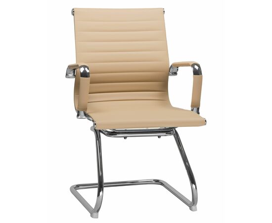 Офисное кресло для посетителей DOBRIN CODY, бежевый, Вариант: бежевый | Интернет магазин мебели и декора LifeDekor
