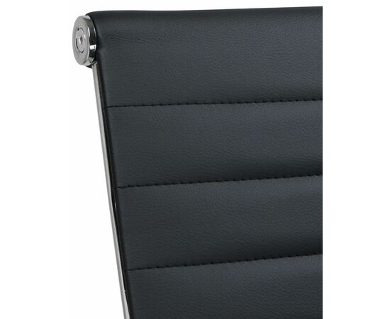 Офисное кресло для посетителей DOBRIN CODY, чёрный, Вариант: чёрный, изображение 10 | Интернет магазин мебели и декора LifeDekor