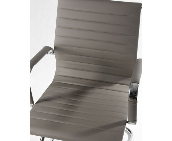 Офисное кресло для посетителей DOBRIN CODY, серый, Вариант: серый, изображение 8 | Интернет магазин мебели и декора LifeDekor