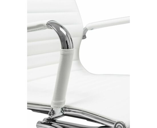 Офисное кресло для посетителей DOBRIN CODY, белый, Вариант: белый, изображение 8 | Интернет магазин мебели и декора LifeDekor