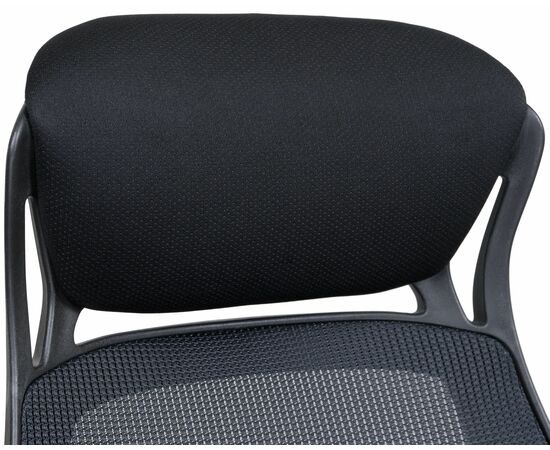 Офисное кресло для руководителей DOBRIN STEVEN BLACK, чёрный пластик, чёрная ткань, Вариант: чёрный пластик, чёрная ткань, изображение 10 | Интернет магазин мебели и декора LifeDekor