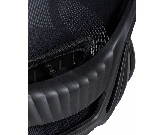 Офисное кресло для руководителей DOBRIN STEVEN BLACK, чёрный пластик, чёрная ткань, Вариант: чёрный пластик, чёрная ткань, изображение 12 | Интернет магазин мебели и декора LifeDekor