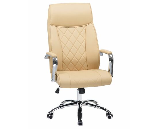 Офисное кресло для руководителей DOBRIN HARRY, бежевый, Вариант: бежевый | Интернет магазин мебели и декора LifeDekor