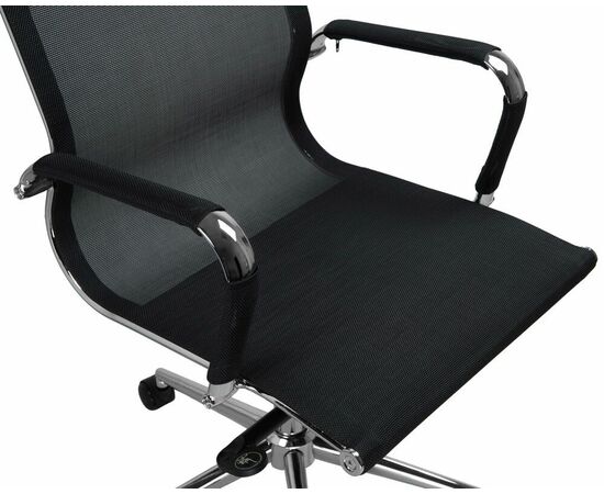 Офисное кресло для персонала DOBRIN CARTER, чёрный, Вариант: чёрный, изображение 8 | Интернет магазин мебели и декора LifeDekor