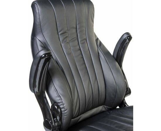 Офисное кресло для руководителей DOBRIN WARREN, чёрный, Вариант: чёрный, изображение 9 | Интернет магазин мебели и декора LifeDekor