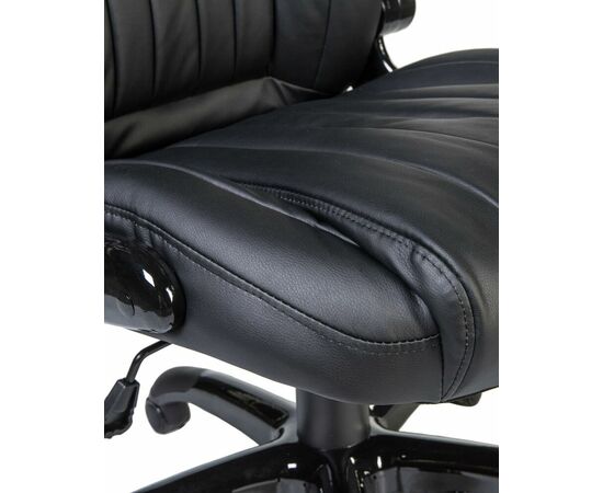 Офисное кресло для руководителей DOBRIN WARREN, чёрный, Вариант: чёрный, изображение 10 | Интернет магазин мебели и декора LifeDekor