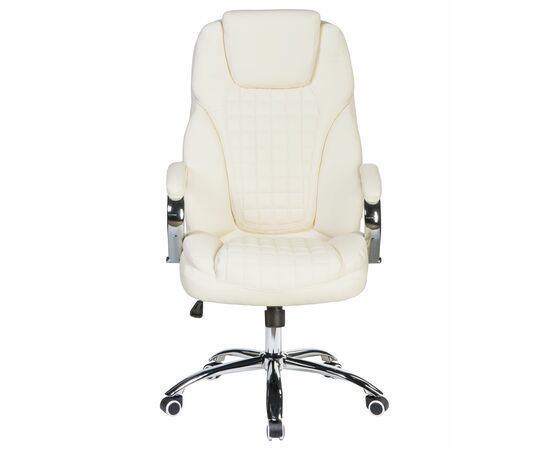 Офисное кресло для руководителей DOBRIN CHESTER, кремовый, Вариант: кремовый, изображение 5 | Интернет магазин мебели и декора LifeDekor