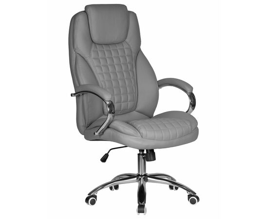 Офисное кресло для руководителей DOBRIN CHESTER, серый, Вариант: серый | Интернет магазин мебели и декора LifeDekor