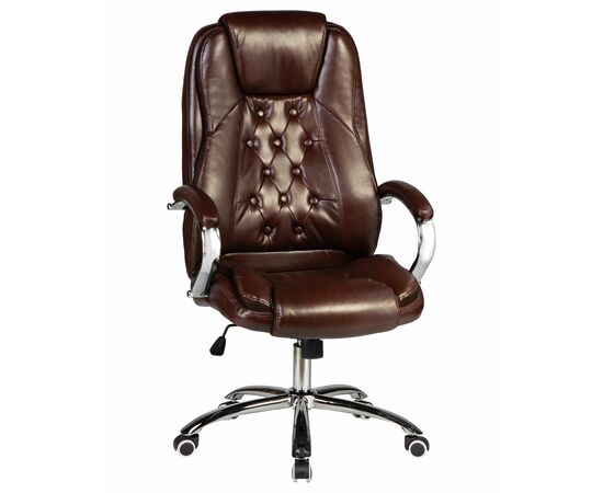 Офисное кресло для руководителей DOBRIN MILLARD, коричневый, Вариант: коричневый | Интернет магазин мебели и декора LifeDekor