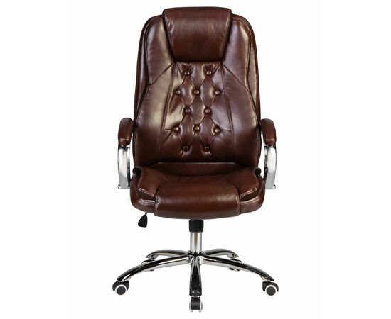 Офисное кресло для руководителей DOBRIN MILLARD, коричневый, Вариант: коричневый, изображение 6 | Интернет магазин мебели и декора LifeDekor