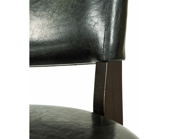 Стул барный DOBRIN JOHN BAR, капучино, чёрный, Вариант: капучино, чёрный, изображение 6 | Интернет магазин мебели и декора LifeDekor