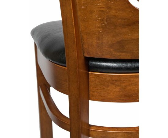 Стул барный DOBRIN JERRY BAR, шоколад, чёрный, Вариант: шоколад, чёрный, изображение 7 | Интернет магазин мебели и декора LifeDekor