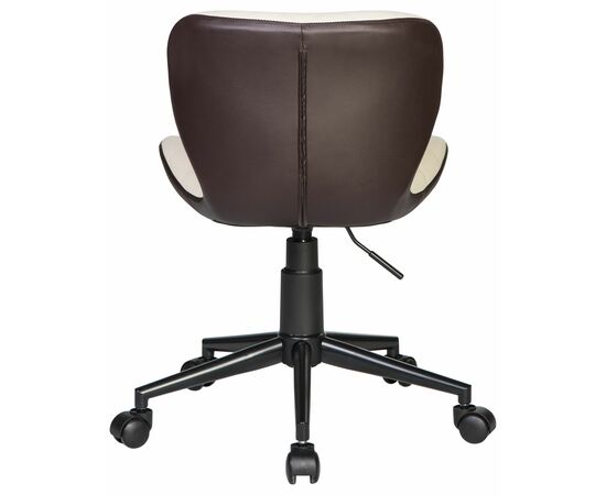 Офисное кресло для персонала DOBRIN RORY, кремово-коричневый, Вариант: кремово-коричневый, изображение 4 | Интернет магазин мебели и декора LifeDekor