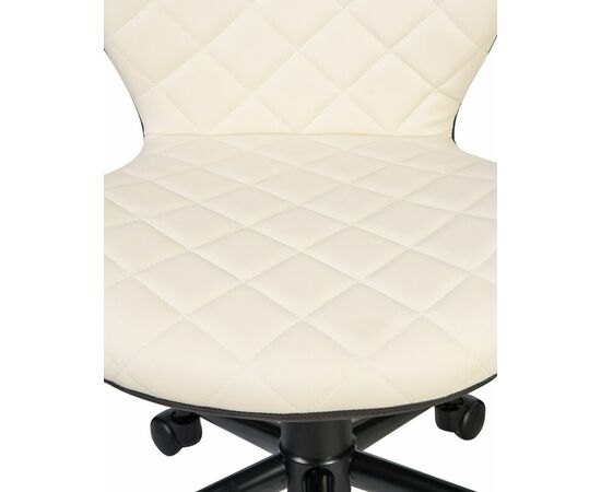 Офисное кресло для персонала DOBRIN RORY, кремово-коричневый, Вариант: кремово-коричневый, изображение 7 | Интернет магазин мебели и декора LifeDekor