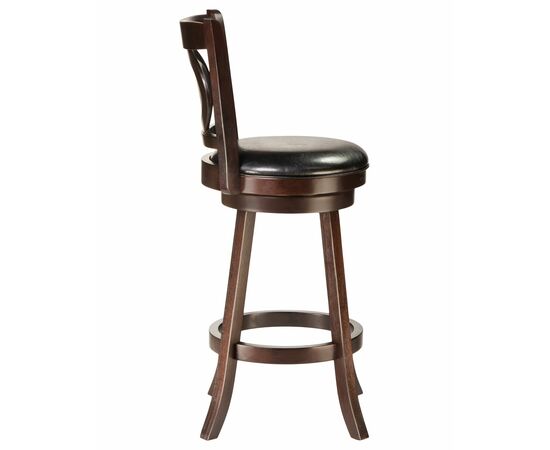 Стул барный DOBRIN CHAD BAR, капучино, чёрный, Вариант: капучино, чёрный, изображение 3 | Интернет магазин мебели и декора LifeDekor