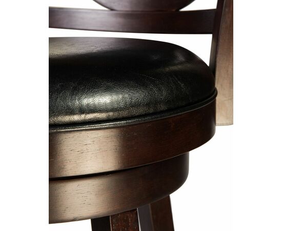 Стул барный DOBRIN CHAD BAR, капучино, чёрный, Вариант: капучино, чёрный, изображение 7 | Интернет магазин мебели и декора LifeDekor